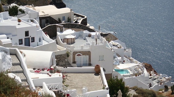 Hotéis em Santorini na Grécia