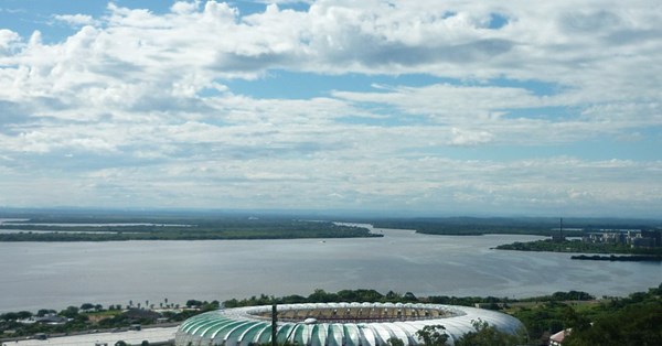 Cidades do Rio Grande do Sul - Estádio Beira Rio em Porto Alegre
