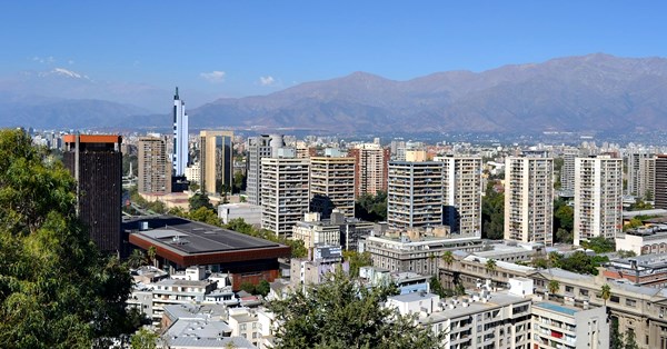 Hotéis em Santiago no Chile - Vista da cidade